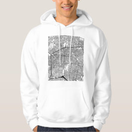 Isfahan Iran Stadskarta Hoodie