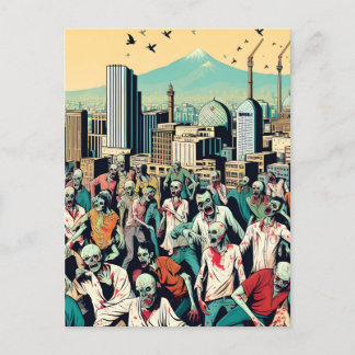 Isfahan with zombies - Persian (iran) design Vykort