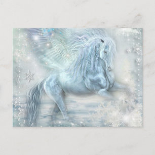 Isfantasi Pegasus Vykort