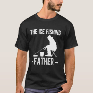 Isfiskande pappa pappa fadersdag 1 t shirt