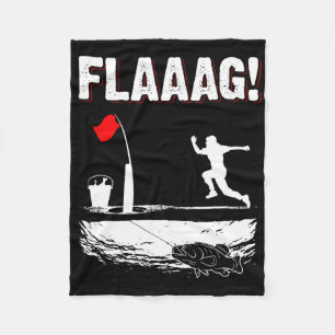 Isfiske Flaggstång Kör För Isfiske Flagg M Fleecefilt