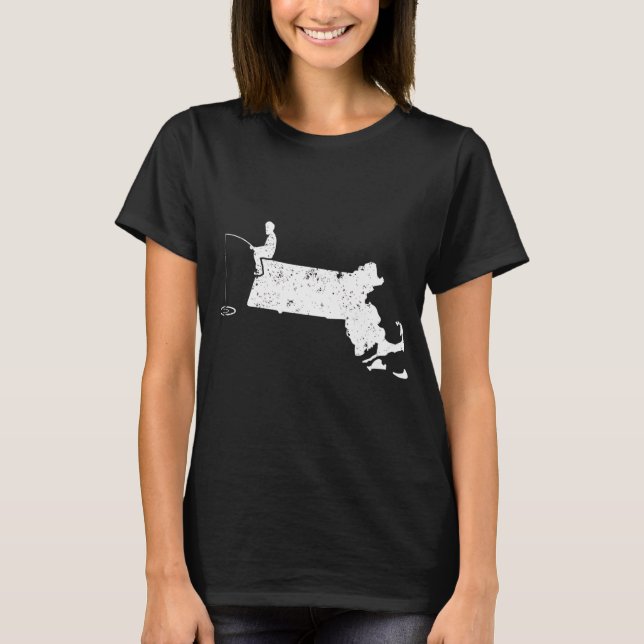 Isfiske Kallar MA Tonfiske T-Shirt (Framsida)