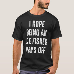 Isfiske Lucky Fisherman 19 T Shirt