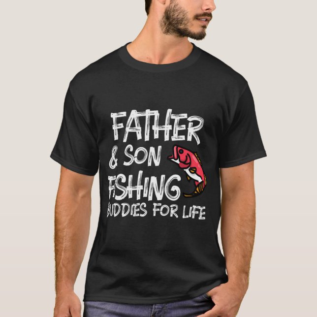 Isfiske ordstäv t shirt (Framsida)