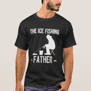 Isfiske Pappa Fars Dag T Shirt