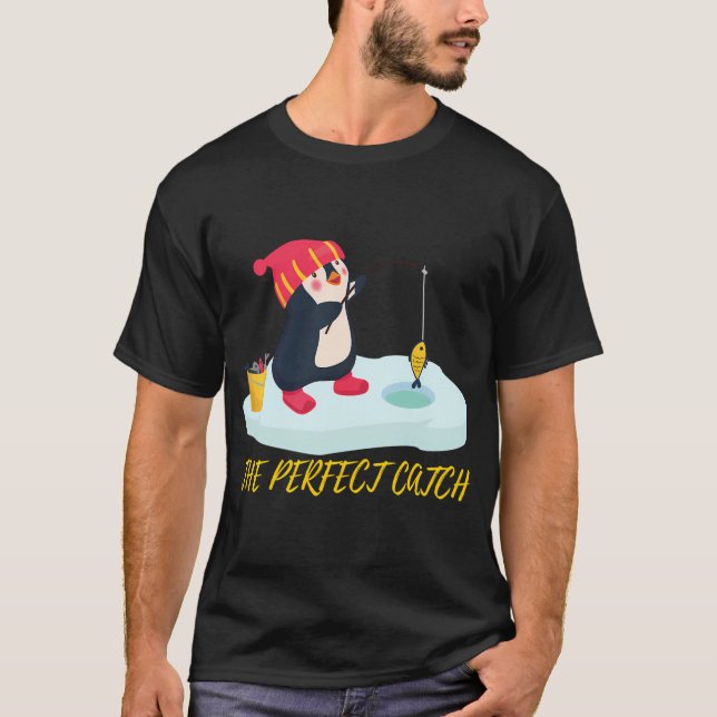 Isfiske T Shirt (Framsida)