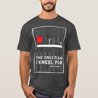 Isfiske tippar upp den enda Flagga jag känner för T Shirt