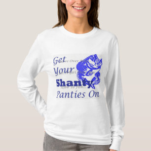 Isfiskekvinna långärmad tee shirt