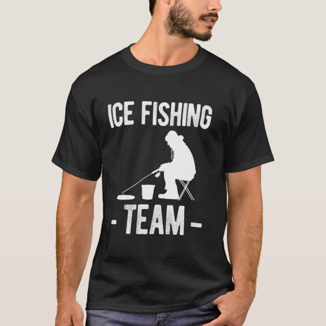 Isfiskelag T Shirt (Framsida)