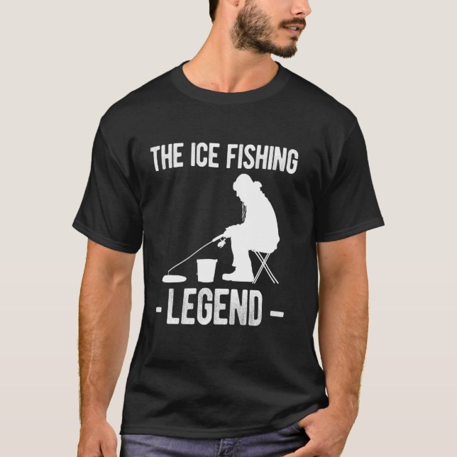 Isfiskelagunen T Shirt (Framsida)
