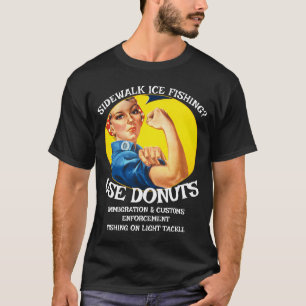 ISFISKET INVANDRING TULLMYNDIGHETER DONUTS T SHIRT