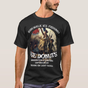 ISFISKET INVANDRING TULLMYNDIGHETER DONUTS T SHIRT