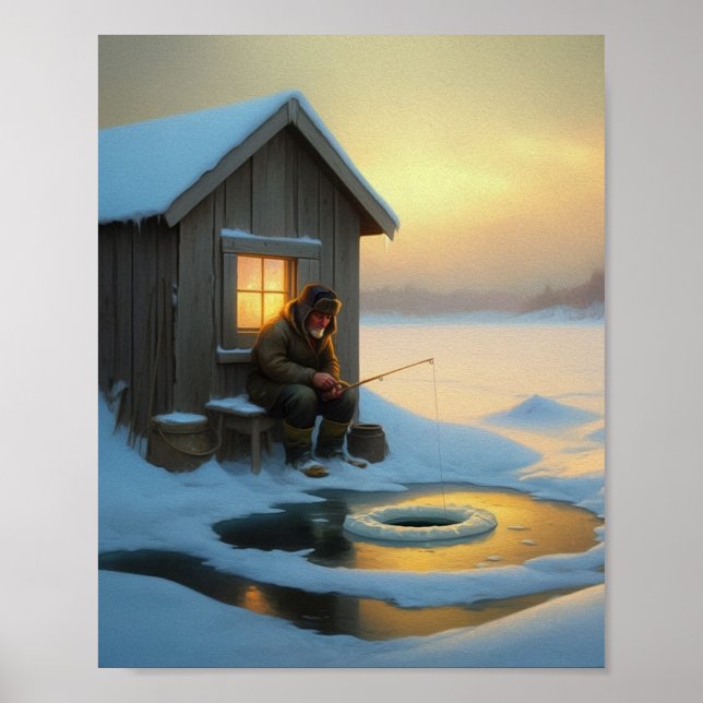 Isfisketid  poster (Framsidan)