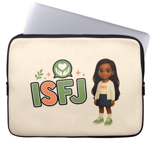 ISFJ — A Guardiã da Harmonia Laptop Fodral (Framsidan)