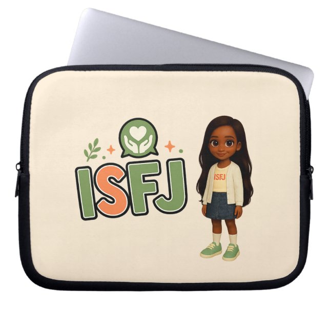 ISFJ — A Guardiã da Harmonia Laptop Fodral (Framsidan)