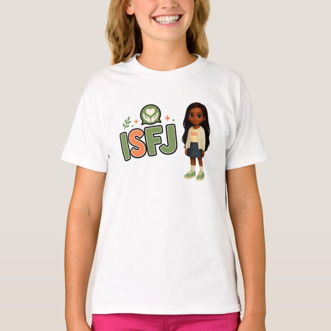 ISFJ — A Guardiã da Harmonia T Shirt (Framsida)