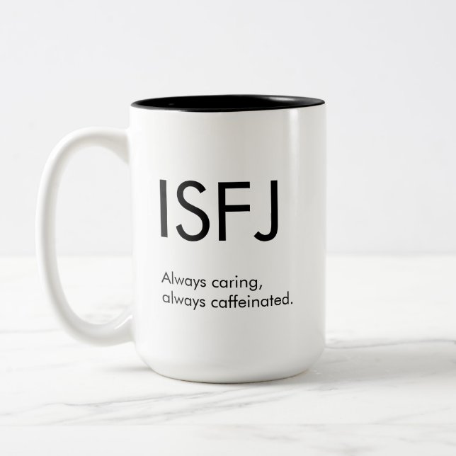 ISFJ bryr sig alltid om Mugg Gift (Vänster)