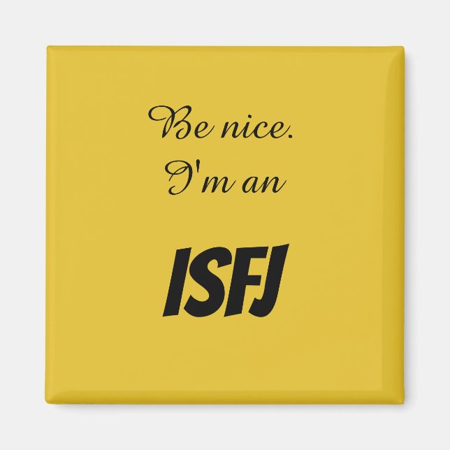 ISFJ Magnet (Framsidan)