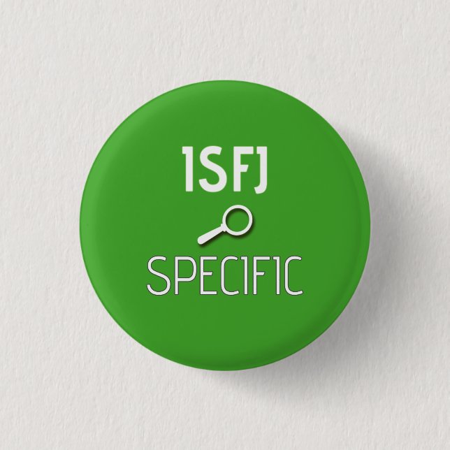 ISFJ "närmare detalj" knäppas Knapp (Framsida)