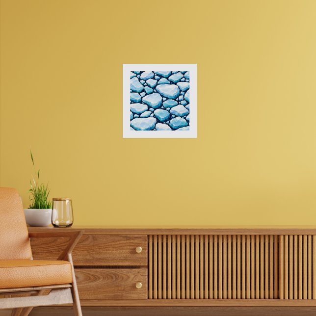 Isflak Poster (Vardagsrum 2)