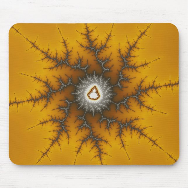 Isflake - Fractal Mousepad Musmatta (Framsidan)