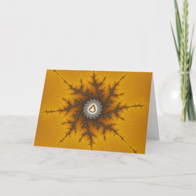 Isflinga - Fractaljulkort Helgkort (Framsida)