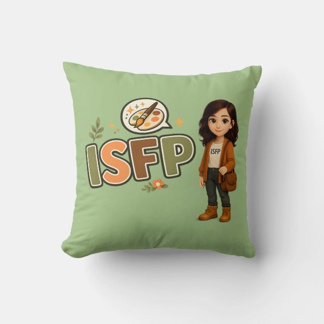 ISFP — A Artista Livre Kudde (Framsida)