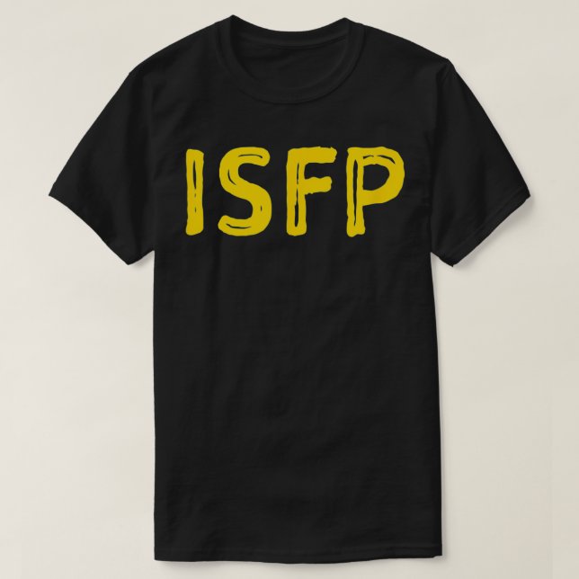 ISFP-introduktionens personlighetstyp T Shirt (Design framsida)