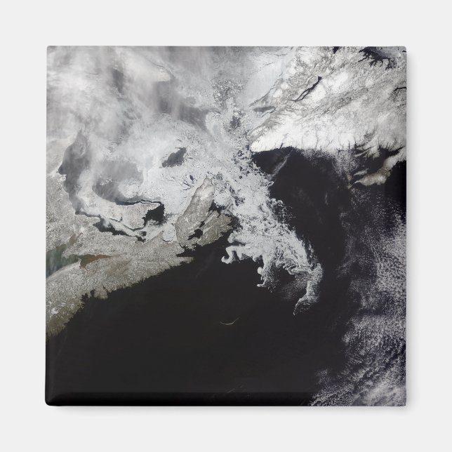 Isfyllnad Bukt i St Lawrence Magnet (Framsidan)