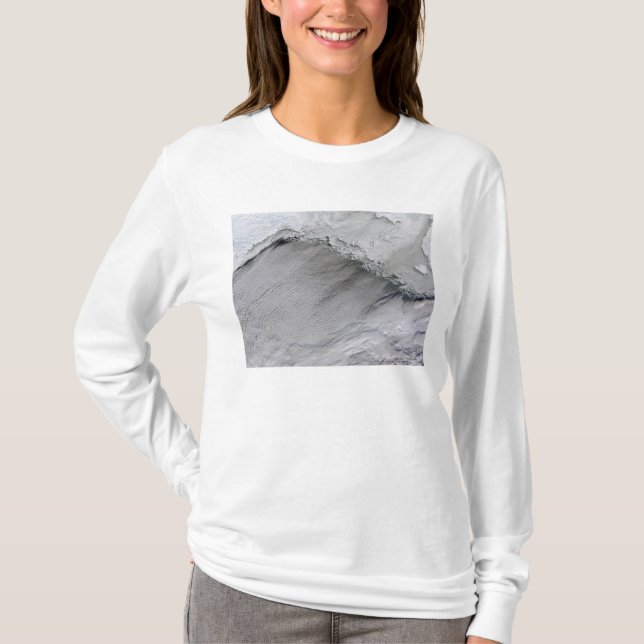 Isgator och molngator i Bering Sea T-shirt (Framsida)