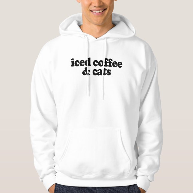 isglass och katter   hoodie (Framsida)