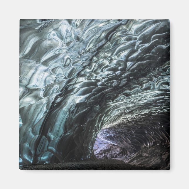 Isgrottaväggmönster Magnet (Framsidan)