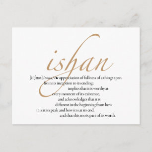 Ishan-vykort Vykort