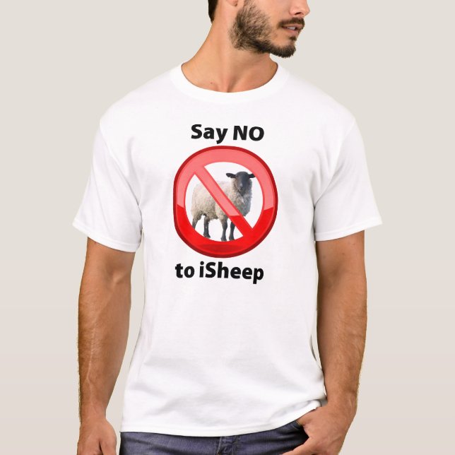 isheep tee shirt (Framsida)
