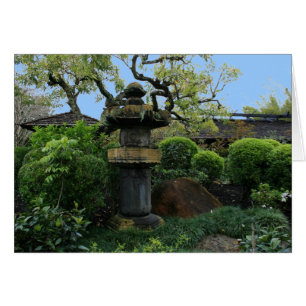 Ishidoro Stone Lantern Hälsningskort