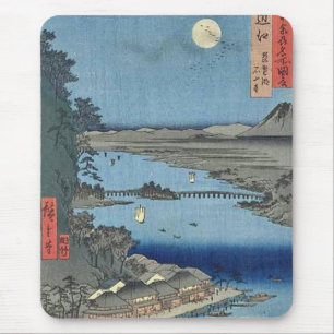 Ishiyama på Biwa Sjö Omi Musmatta