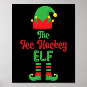 Ishockey-alven Matchande familjegrupp för familj Poster