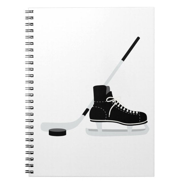 Ishockey Anteckningsbok (Framsidan)