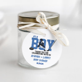 Ishockey Baby Shower Gåvor Etiketter