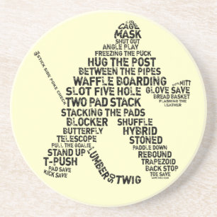 Ishockey Coasters Underlägg Sandsten