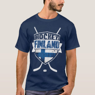 Ishockey Finland skyddar den Suomi utslagsplatsen T Shirt