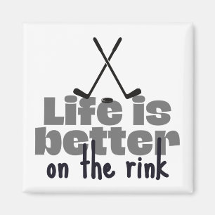 Ishockey: Livet är bättre på randen. Magnet