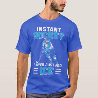 Ishockey livsstil sport ishockeyspelare målvakt v t shirt