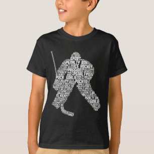 Ishockey Målvakt Hockey Ungdom Män Barn Pojkar T Shirt