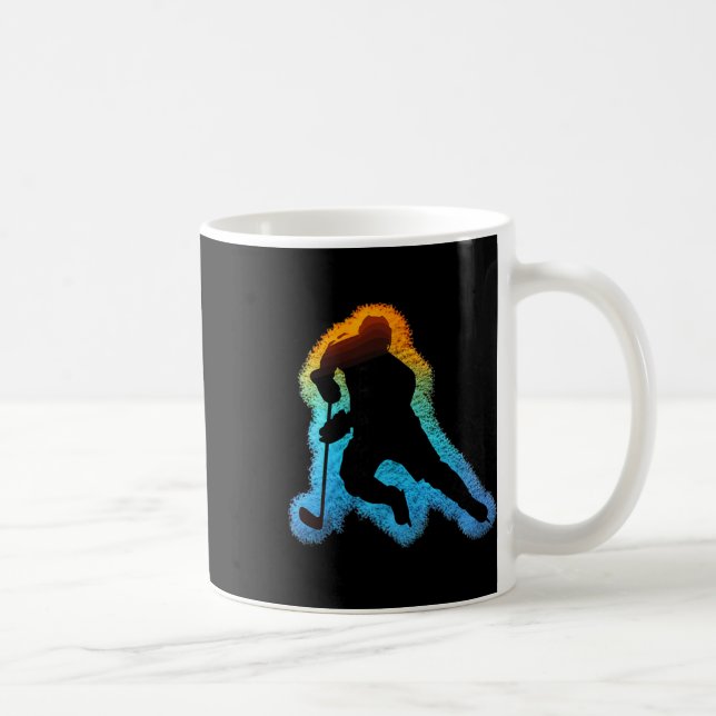 Ishockey män barn ungdom Present För Hockey Spelar Kaffemugg (Höger)