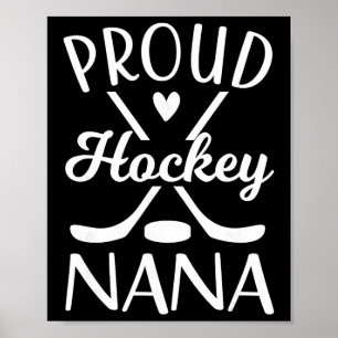 Ishockey-Nana Mormor till ishockeyspelare Nana Poster