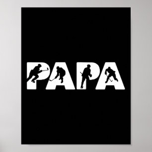 Ishockey Pappa Rolig Pappa Ishockey Pappa  Poster