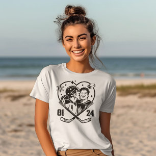 Ishockey Romantik Lag Hollanov Shane & Ilya Bok T Shirt
