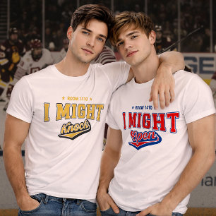 Ishockey Romantik Lag Hollanov Shane & Ilya Bok T Shirt