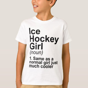 Ishockey Tjej Definition T Shirt